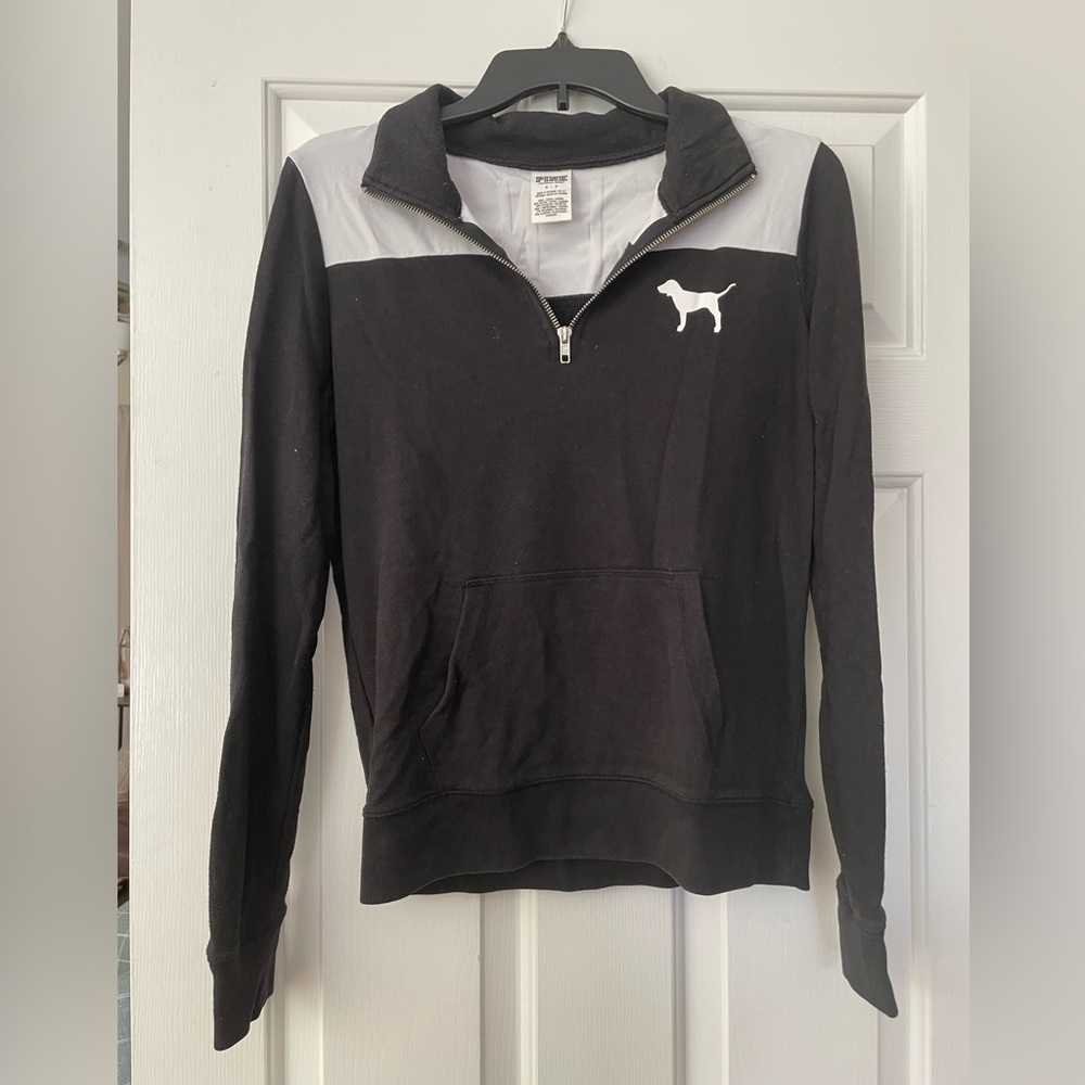 Victoria’s Secret Pink Quarter Zip (Size: S)